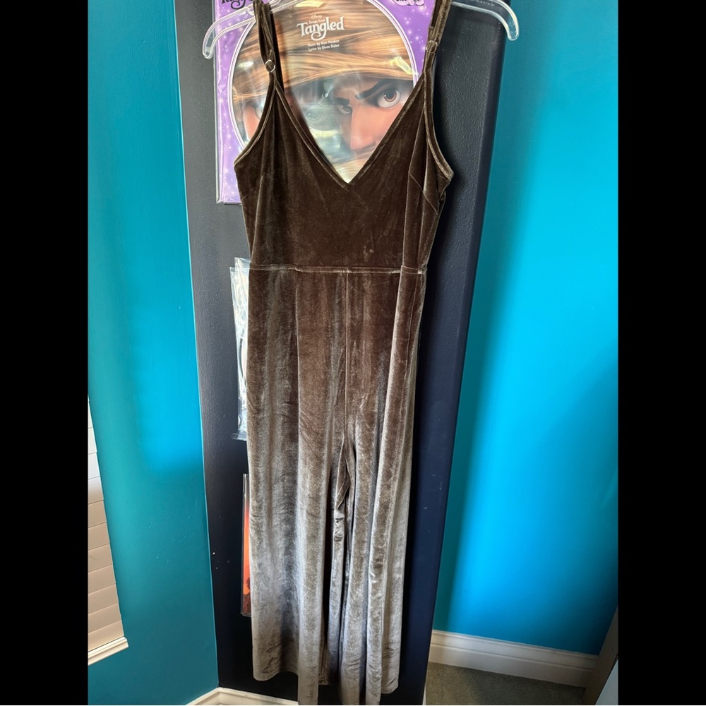 MP C Velvet Brown Jumpsuit